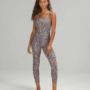 Lululemon Cool Racerback Tank Top Hideaway Camo Lunar Rock Multi